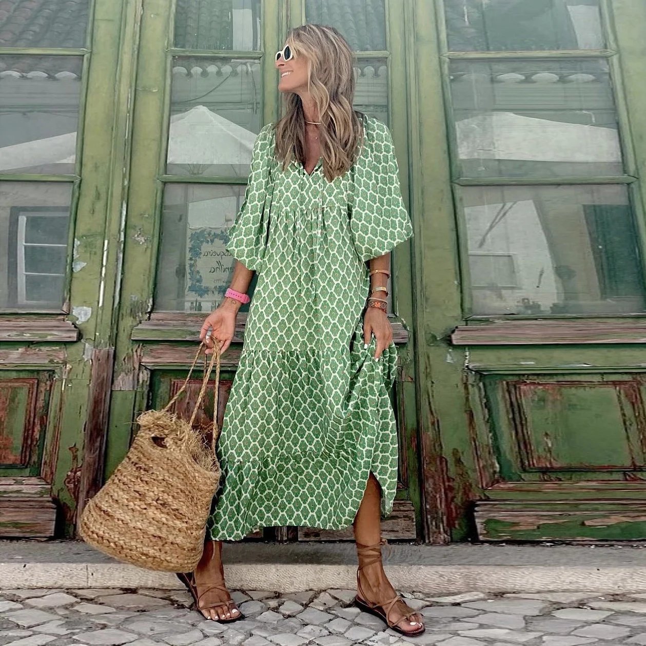 👗Bohemian Beauty Maxi Dress😍