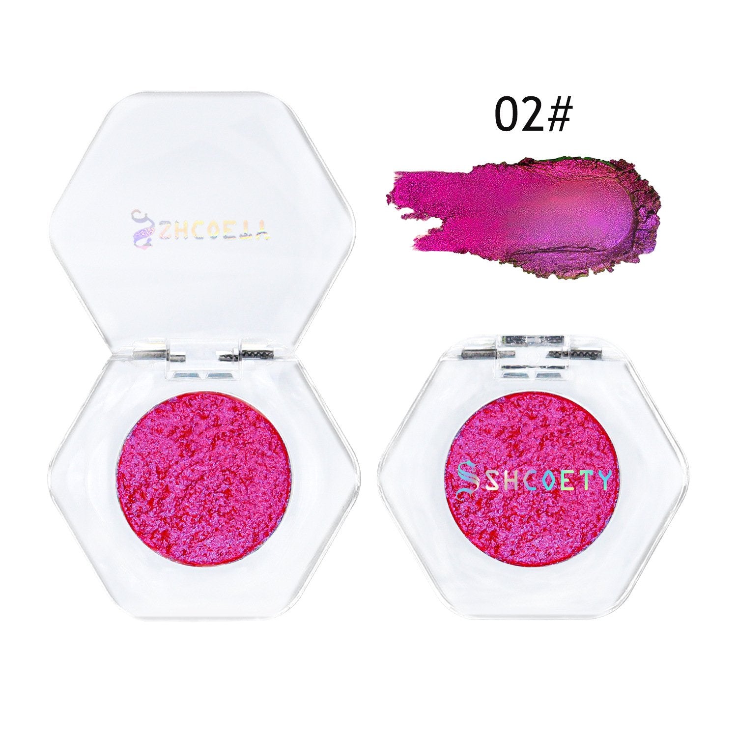 Double chrome eye shadow