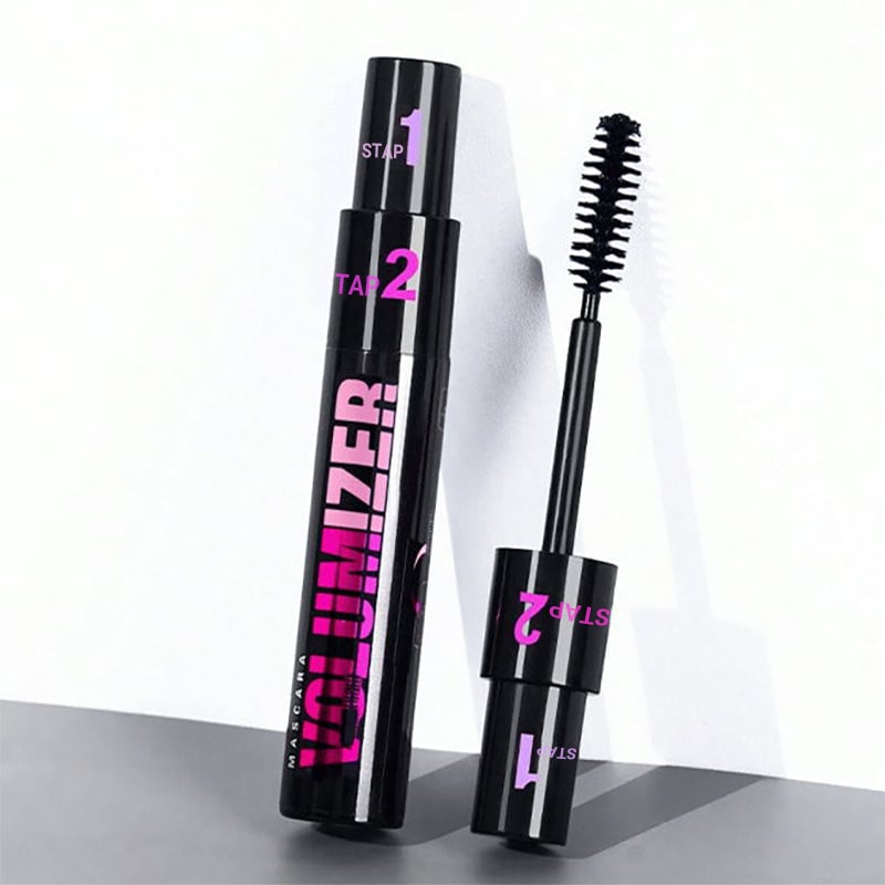 Long, thick, curly eyelash mascara