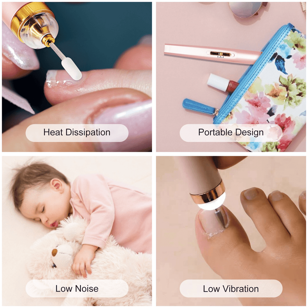 🔥SALE 48% OFF🔥GLAMICS ELECTRIC PROFESSIONAL MANICURE NAIL MACHINE SET💅