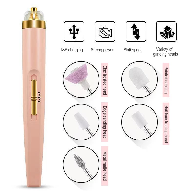 🔥SALE 48% OFF🔥GLAMICS ELECTRIC PROFESSIONAL MANICURE NAIL MACHINE SET💅